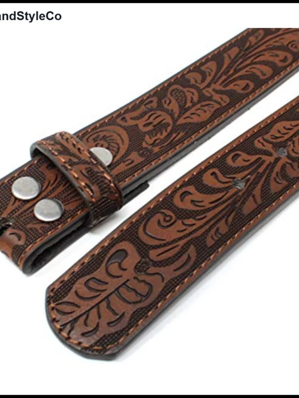 Women's Leather Western Belt 1.25